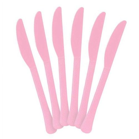 PLASTIC KNIVES - PINK