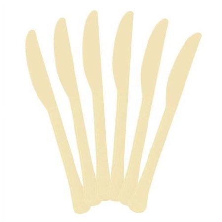 PLASTIC KNIVES - VANILLA CREME