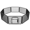 thumbnail image 1 of Vibrant Life 8-Panel Plastic Playpen for Dogs, Black 24", 1 of 9