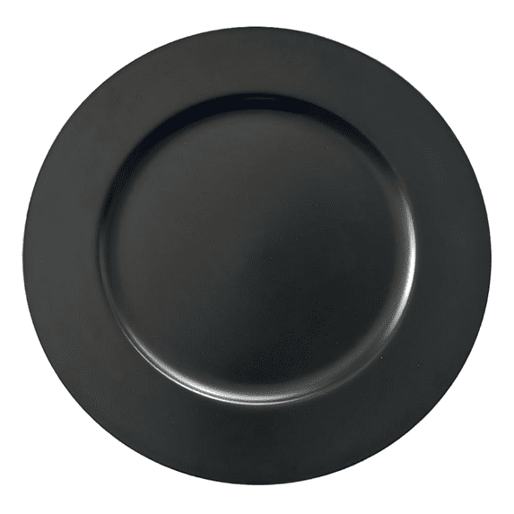 MS CHARGER PLATE BLACK
