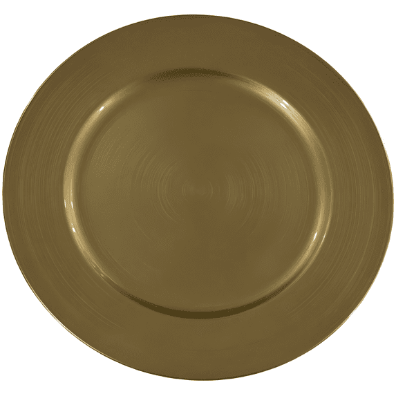 MS CHARGER PLATE GOLD