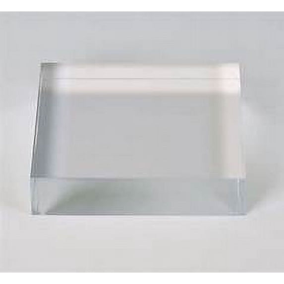 PLASTICMART Clear Acrylic blocks, bases and risers 1.00