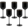 thumbnail image 1 of PLASTICPRO 12 Oz Plastic Wine Glasses 10-Pc Disposable Wine Glasses Drinking Set, 1 of 5