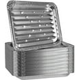 thumbnail image 1 of PLASTICPRO Aluminum Foil Grill Pans 9” x 13” Disposable Aluminum Foil Pans, 20-Pack, 1 of 6