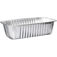 thumbnail image 1 of PLASTICPRO Aluminum Foil Loaf Pans 1 lb Tin Foil Baking Pans, 25 Pack, 1 of 9