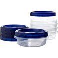 thumbnail image 1 of PLASTICPRO Clear Deli Containers with Lid Reusable Small Plastic Container Set, 4-Pack 8 Oz, 1 of 7