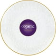thumbnail image 1 of PLASTICPRO Disposable Hammered Plastic Plates with Gold Trim Fancy Dinner Plate, Clear 9”, 1 of 8