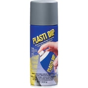 10-pack Plasti Dip Gray Spray - Flat/Matte Finish, Automotive Use - 10 Pack, 11 oz   Residential Use, Standard Application