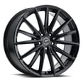 thumbnail image 1 of PLATINUM 461 17X8 5X108 40ET 72.62CB BLACK WHEEL, 1 of 2