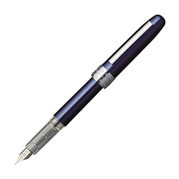 Platinum Fountain Pen, Plaisir Medium Nib, Blue (PGB-1000-#56-M)