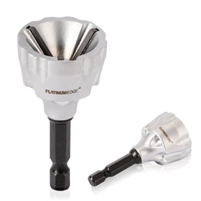 PLATINUMEDGE Deburring External Chamfer Tool with Carbide Blade Deburring Drill Bit for 1/8"-3/4”