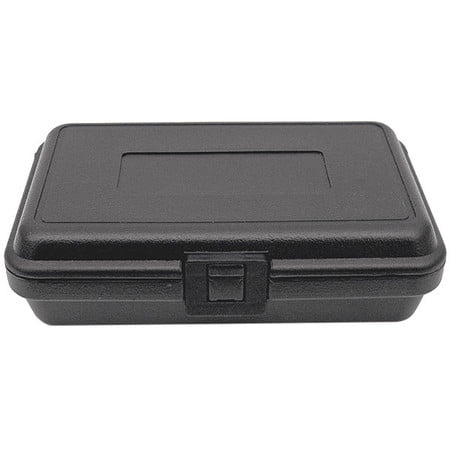PLATT 105 Black Blow-Molded Case, 8"L x 5"W x 2-1/4"D