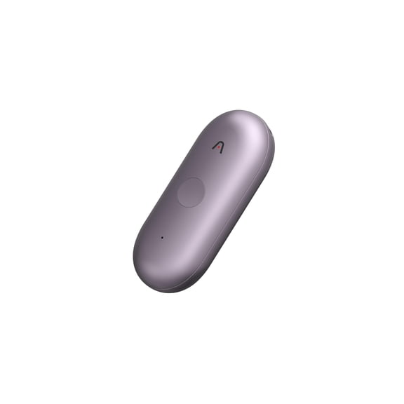 PLAUD NotePin S: ChatGPT Empowered AI Voice Recorder w/ Black Magnetic Case (Purple)