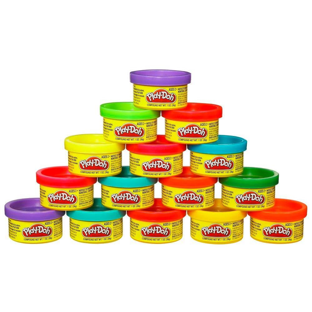 Play-Doh Ultimate Color Collection 65-Pack of Assorted Modeling Compounds  for Kids 3 Years and Up, Non-Toxic, Fun Size 1-Ounce Cans - Play-Doh