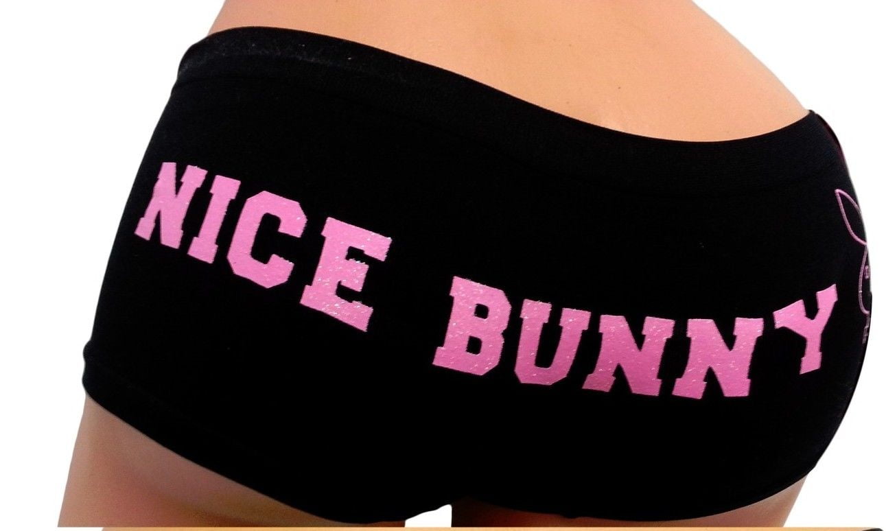 Playboy Underwear & Sleepwear  Single Bunny Brief Black - Womens ⋆  Drzubedatumbi