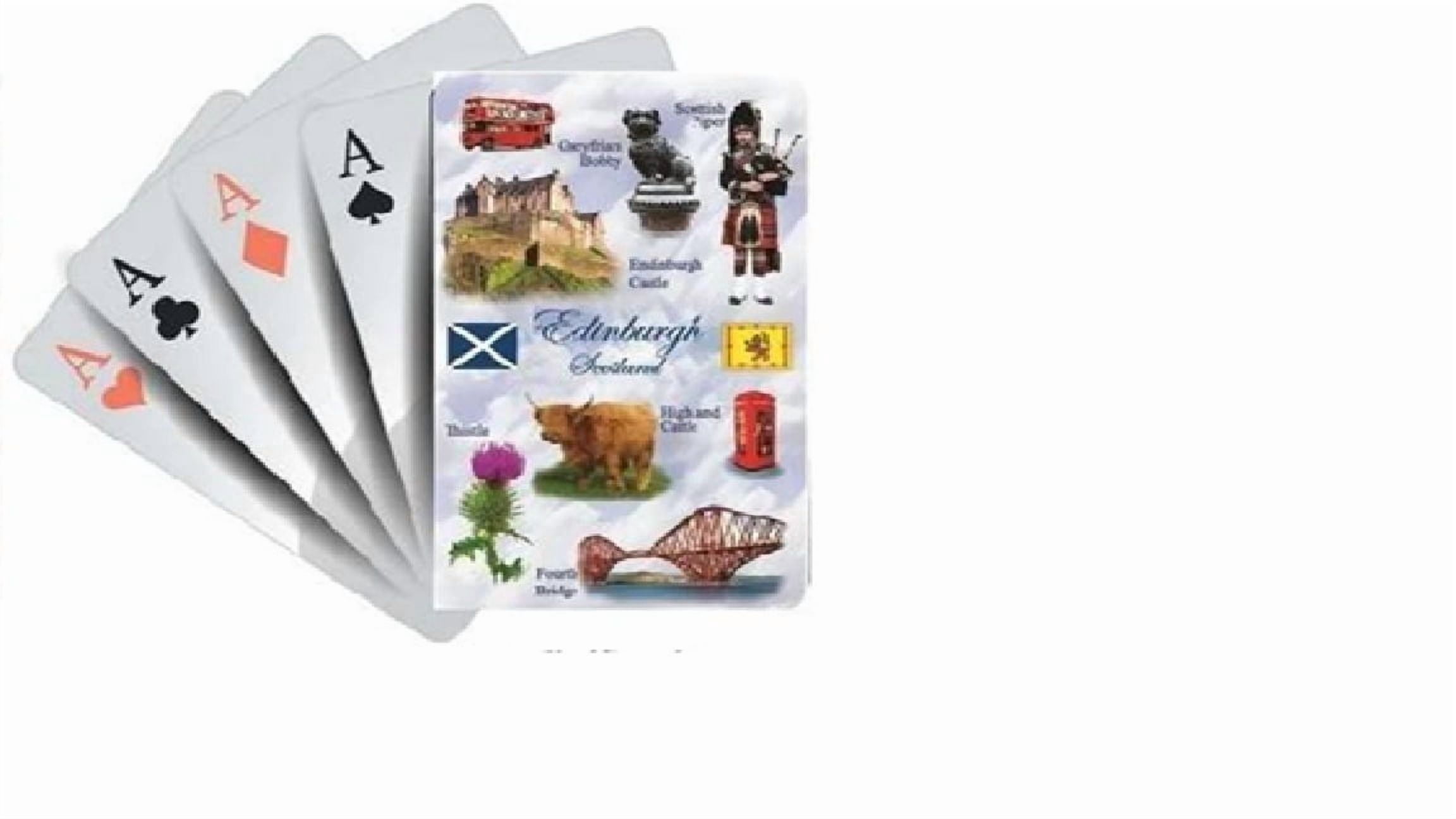 AWN Hill Playing Card Standard Edinburgh Multi 1-Count
