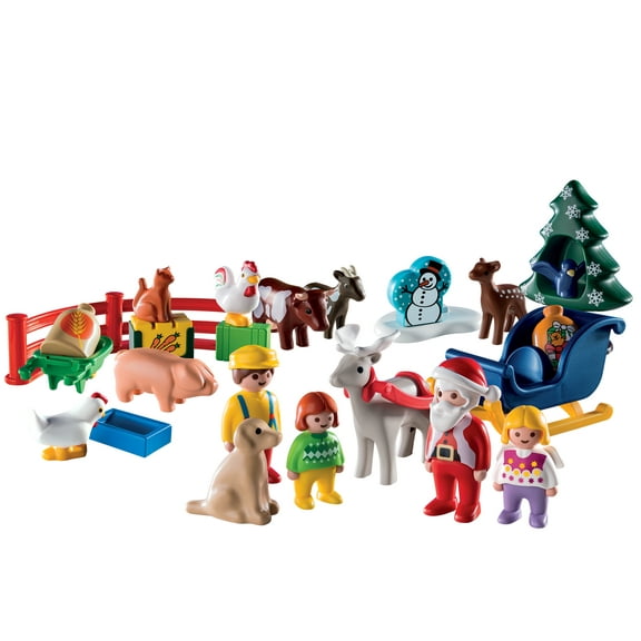 PLAYMOBIL 1.2.3 Advent Calendar "Christmas on the Farm"