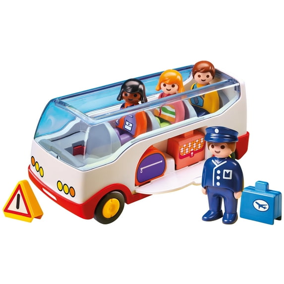 PLAYMOBIL 1.2.3 Airport Shuttle Bus