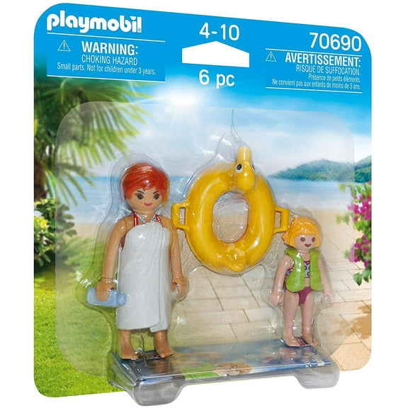 PLAYMOBIL #70690 DuoPack Water Park Swimmers NEW!