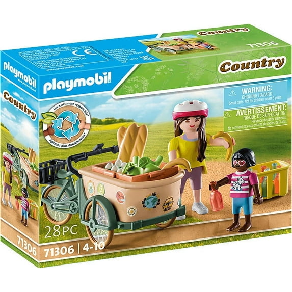 PLAYMOBIL #71306 Farmer's Cargo Bike NEW!