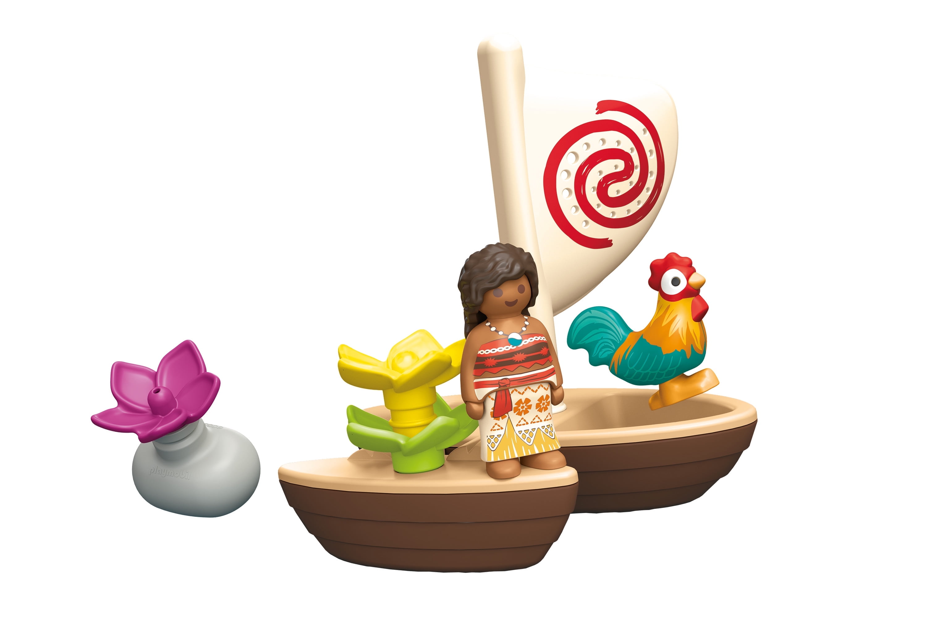 PLAYMOBIL JUNIOR & Disney: Moana's Boat |Playset for toddlers 1-3