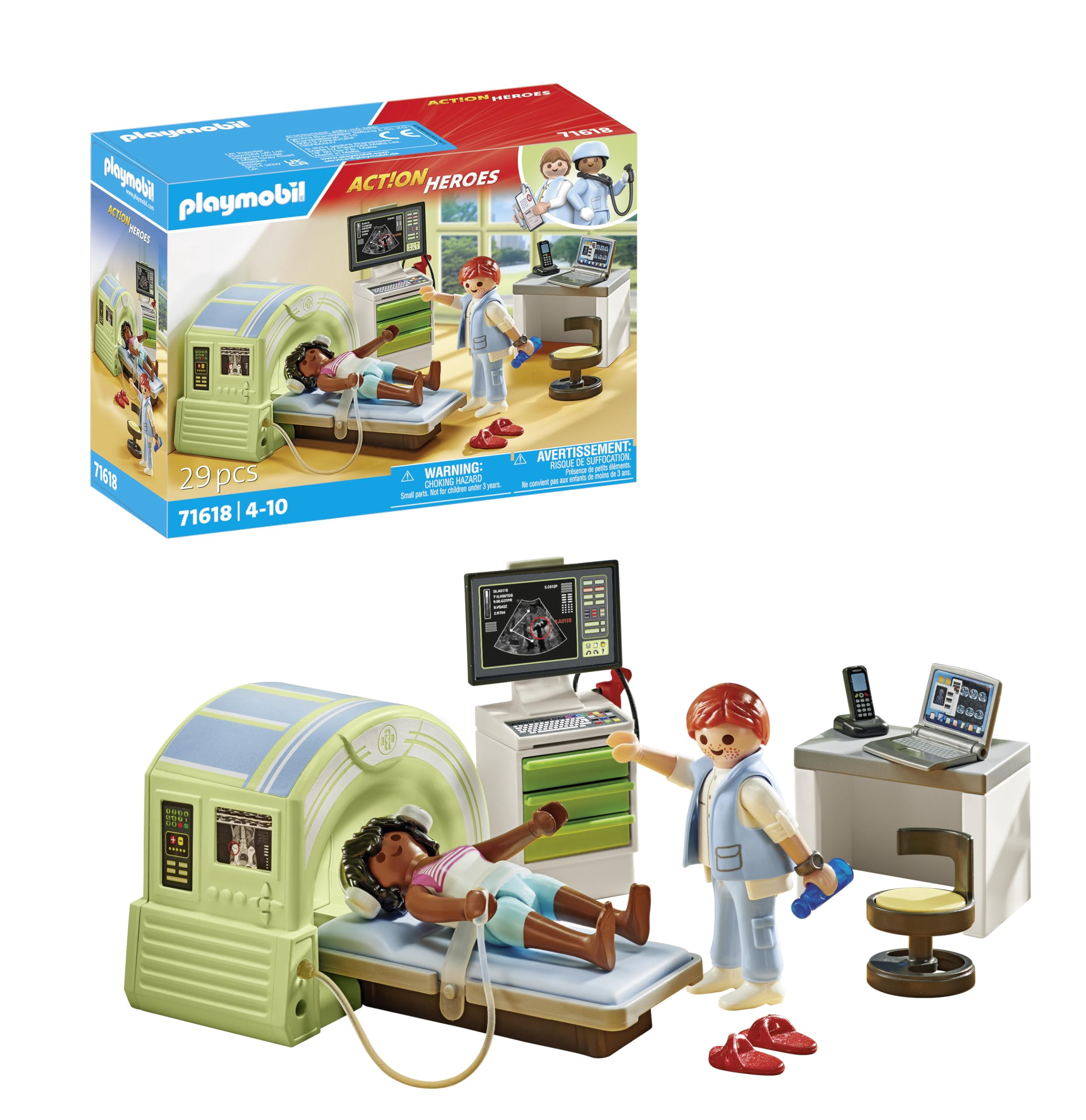 Playmobil #71618 MRI with Patient - Brand New! - Walmart.com