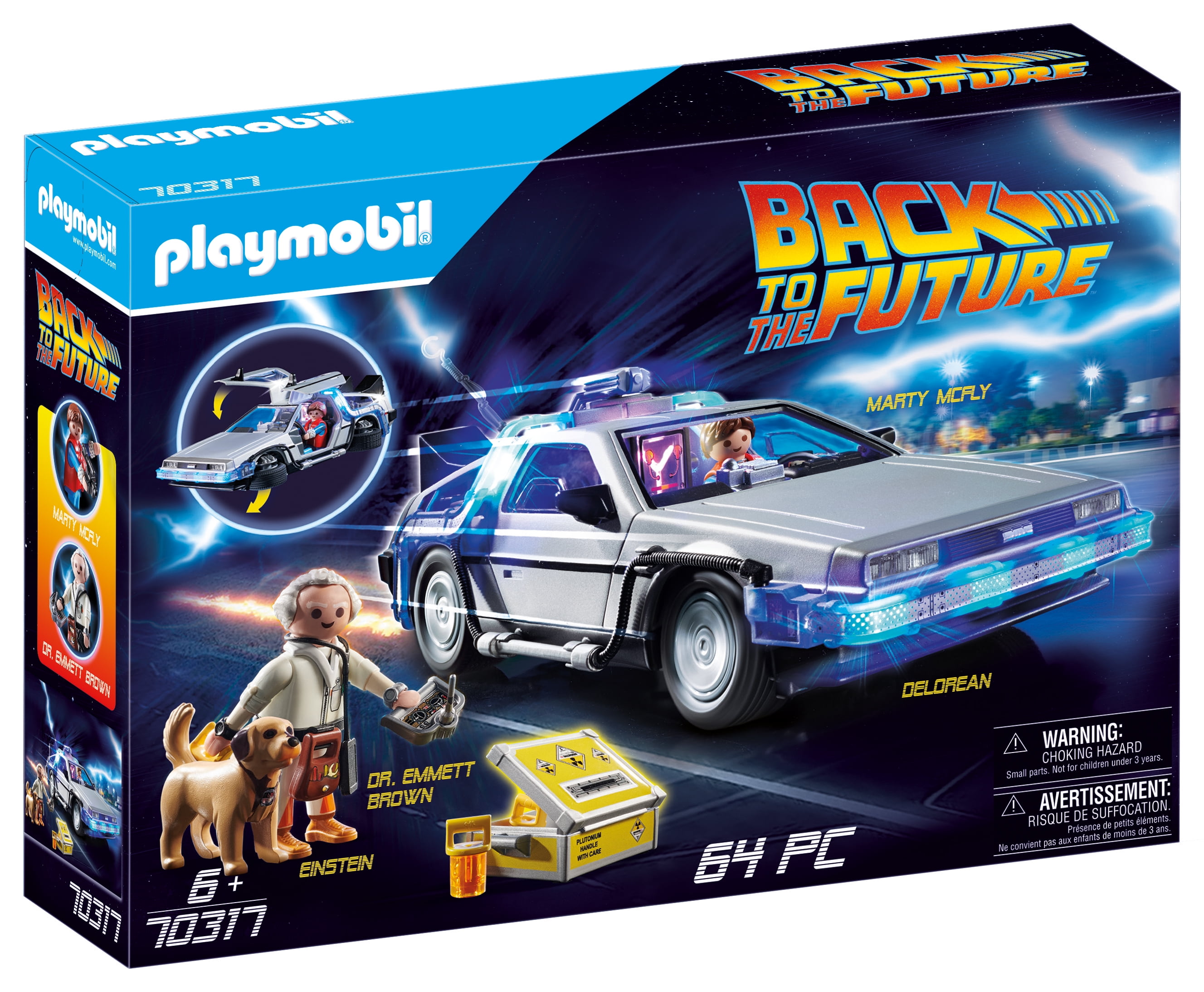 Playmobil Back to the Future DeLorean @ Smyths Toys 