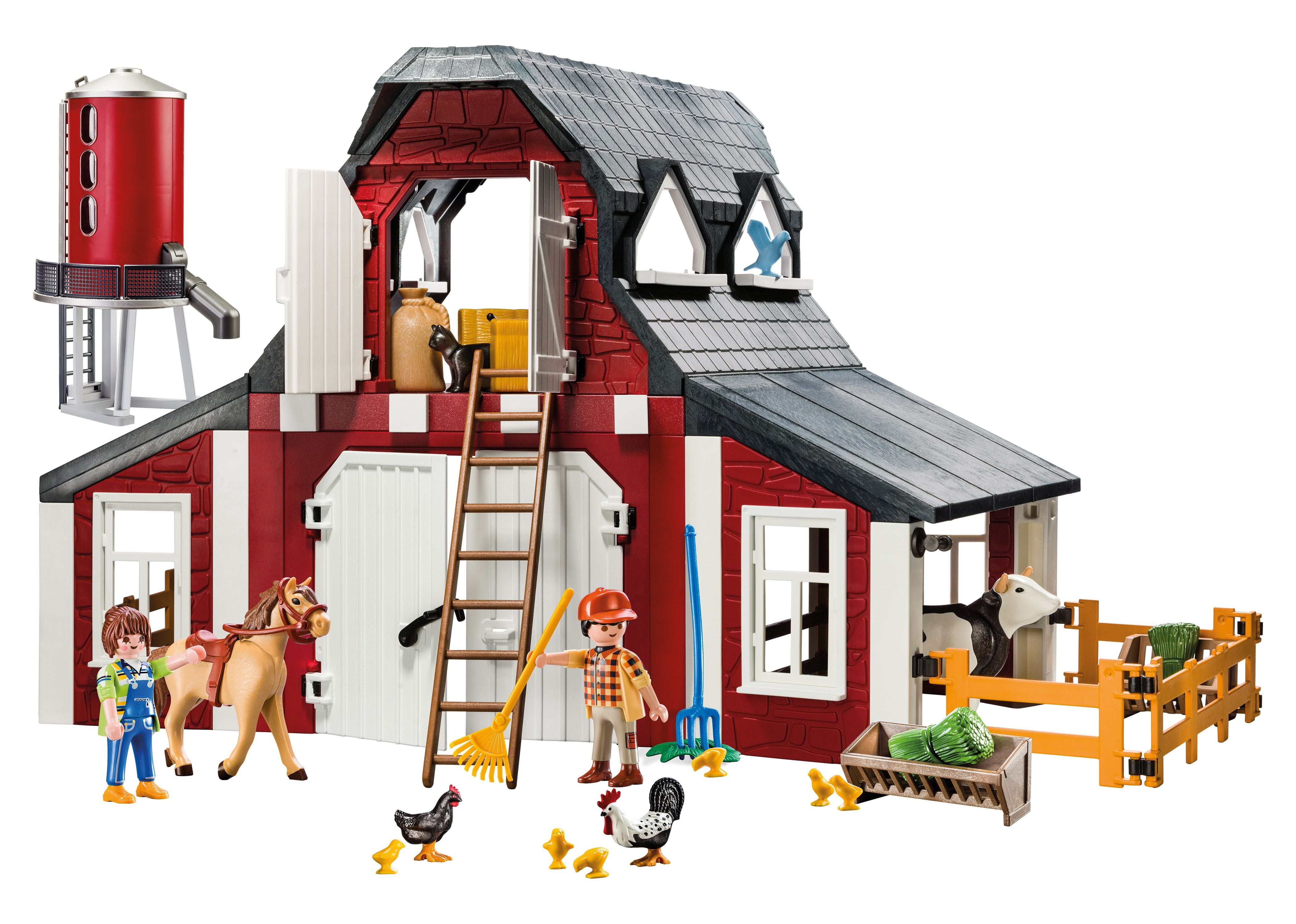 PLAYMOBIL Barn with Silo Walmart