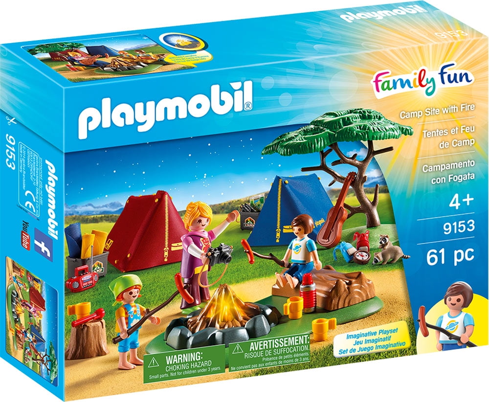 Buy PLAYMOBIL Camping Set with Fire Pit Online Ghana Ubuy