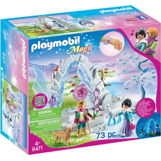 PLAYMOBIL Crystal Gate to the Winter World Doll Playset