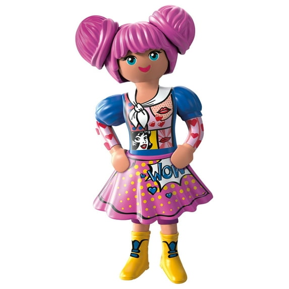 PLAYMOBIL EverDreamerz Comic World Rosalee with Peace Symbol Charm & 7 Surprises