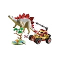 thumbnail image 1 of PLAYMOBIL Explorer Vehicle with Stegosaurus Building Set, 1 of 9