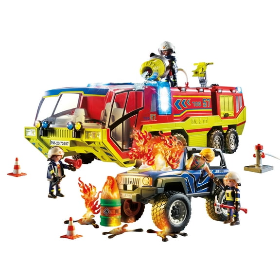 PLAYMOBIL Fire Engine with Truck