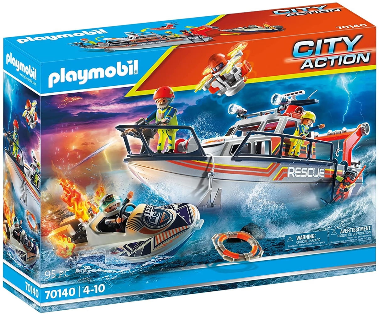 PLAYMOBIL Watercraft 70140 Building Set (8 Pieces) -