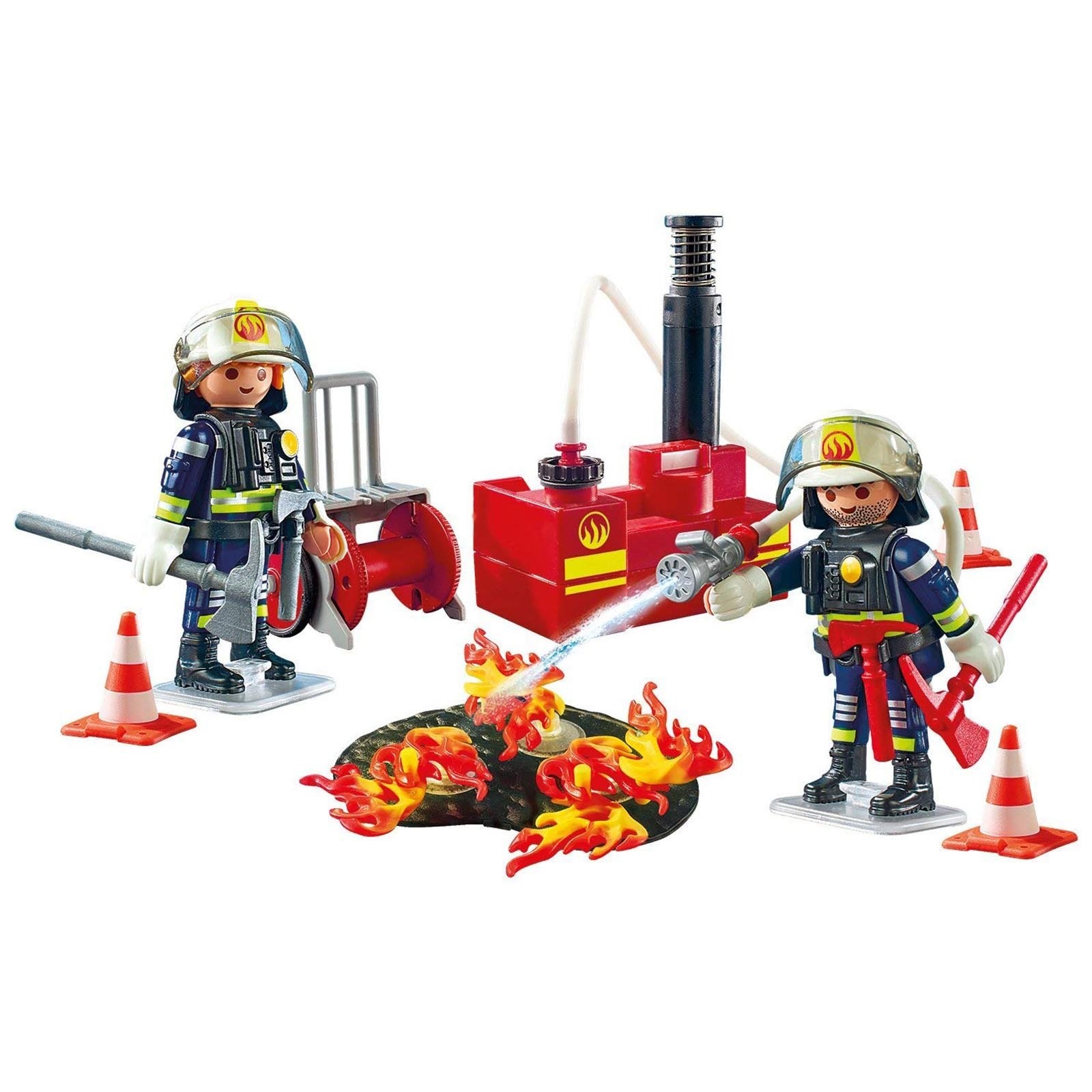 PLAYMOBIL Firefighting Operation with Water Pump - image 1 of 5