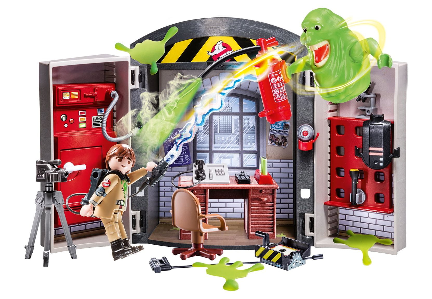 Incredible Playmobil Ghostbusters Gozer's Temple custom playset! -  Ghostbusters News