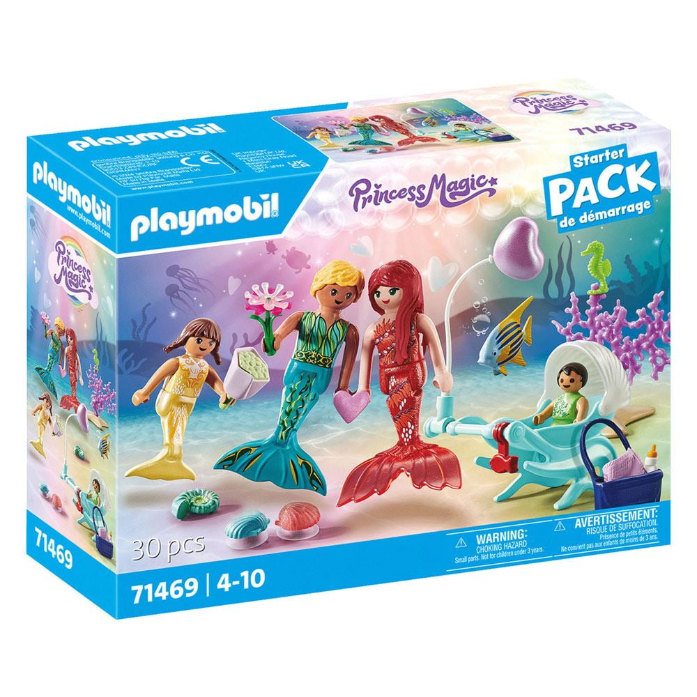 PLAYMOBIL Loving Mermaid Family 71469 Princess Magic