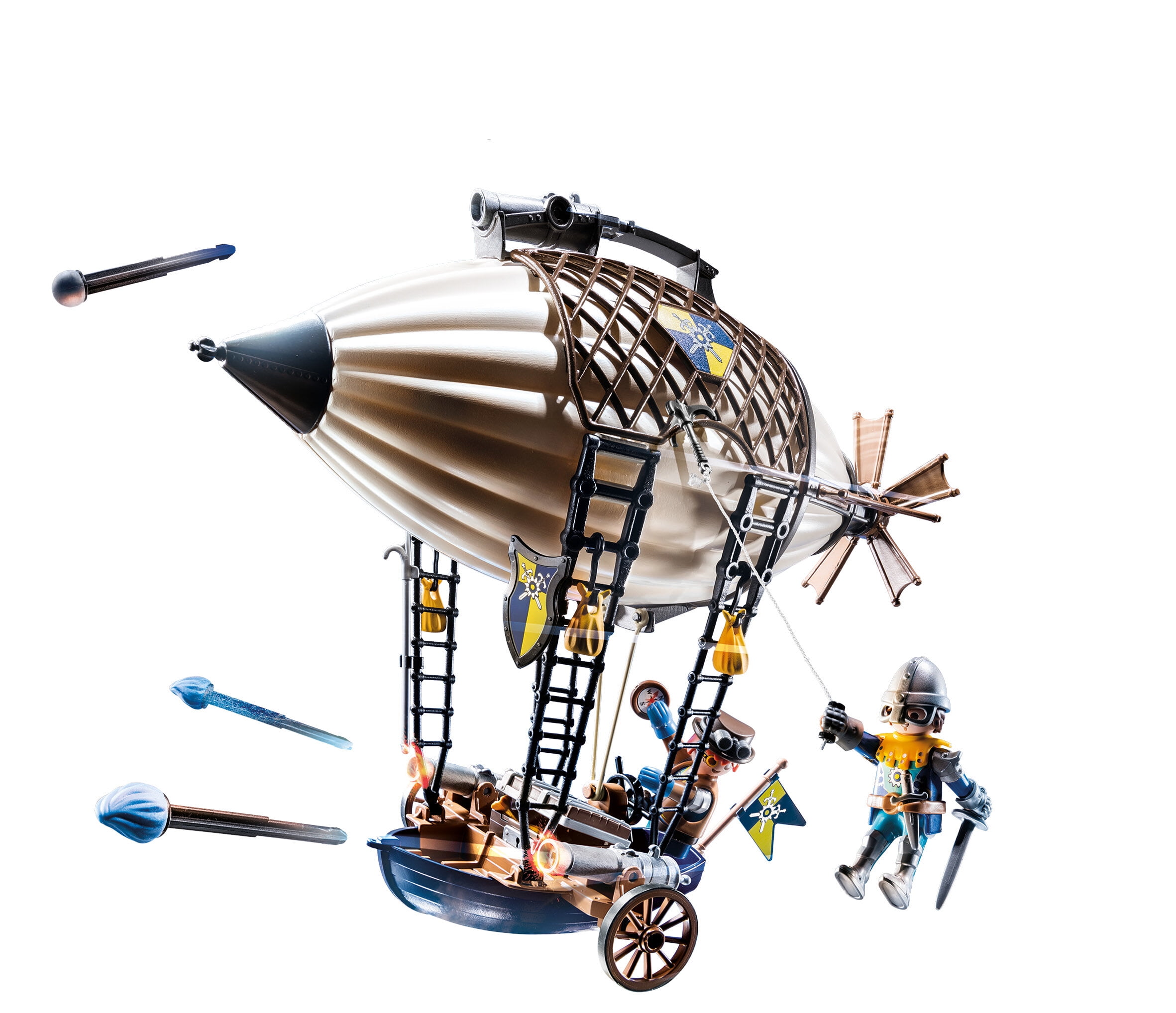 プレイモービル／70642 ノベルモア シリーズ ノベルモア・ナイトの飛行船 プレイモービル／70642 ノベルモア シリーズ ノベルモア・ナイトの
