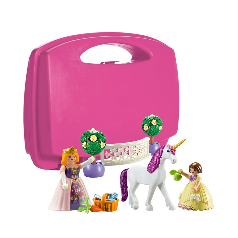 PLAYMOBIL Princess Unicorn Carry Case Doll Playset 