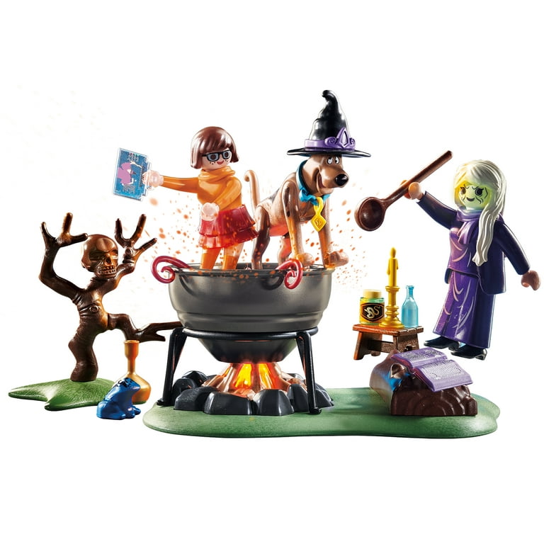 PLAYMOBIL SCOOBY-DOO! Adventure in the Witch`s Cauldron Playset