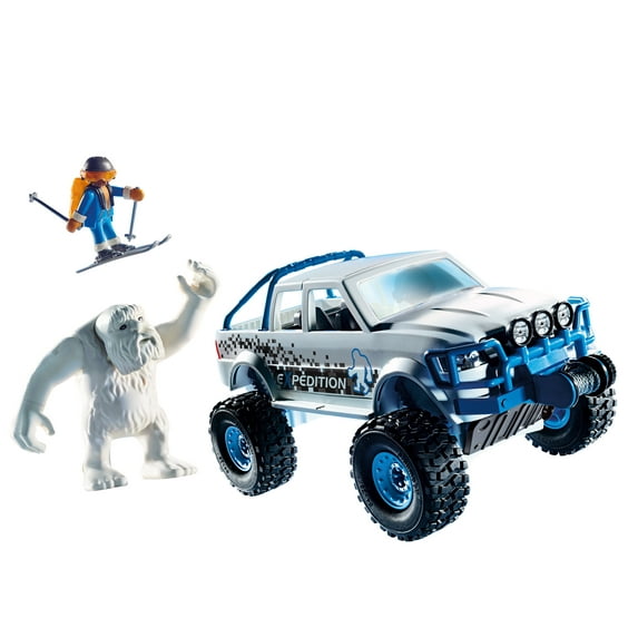 PLAYMOBIL Snow Beast Expedition Vehicle Playset, Includes Yeti Figure & Accessories