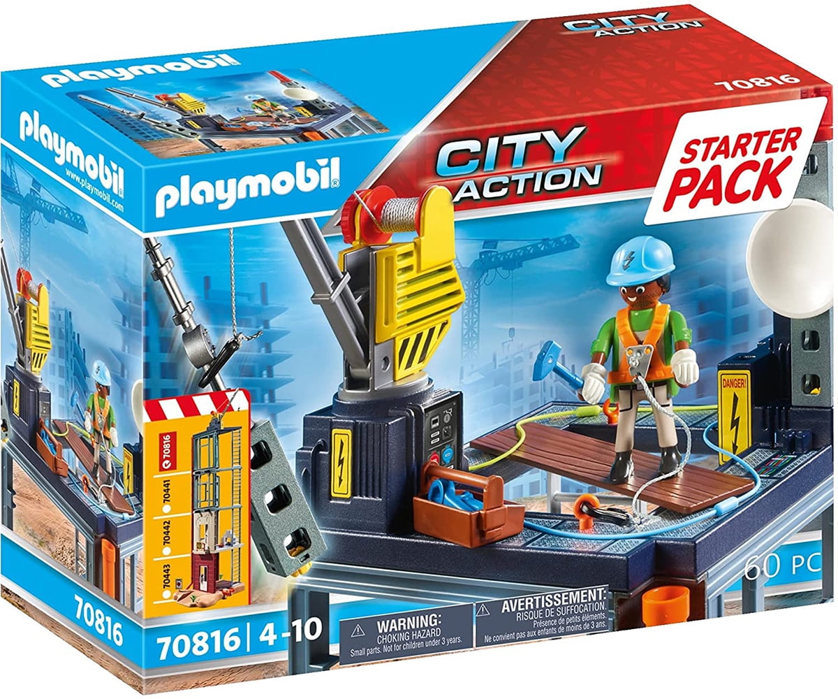 Buy PLAYMOBIL Construction Site Set Online Morocco Ubuy
