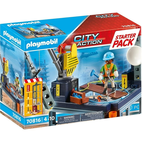 PLAYMOBIL Starter Pack Construction Site