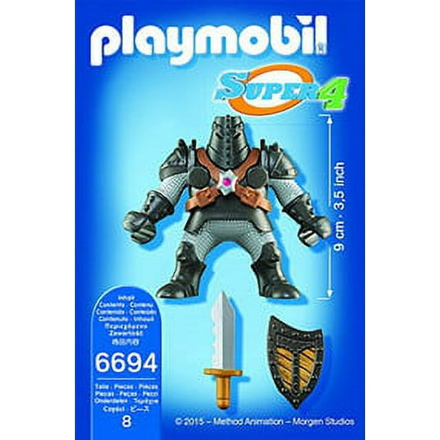 PLAYMOBIL Super 4 Black Colossus Figure Building Kit