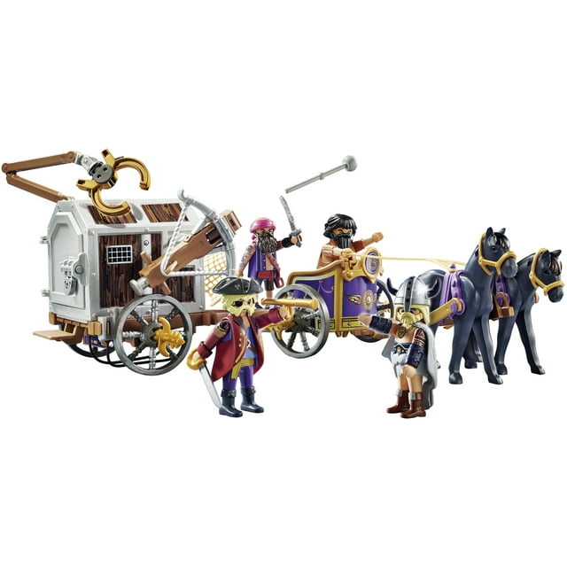 PLAYMOBIL THE MOVIE Charlie with Prison Wagon