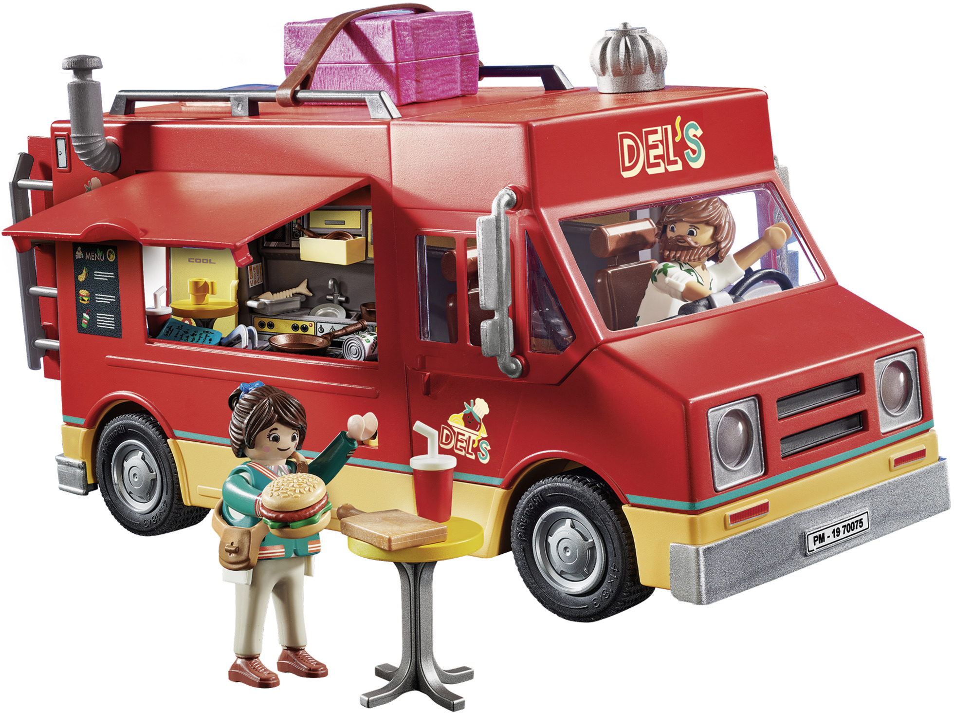 PLAYMOBIL THE MOVIE Del's Food Truck - image 1 of 6