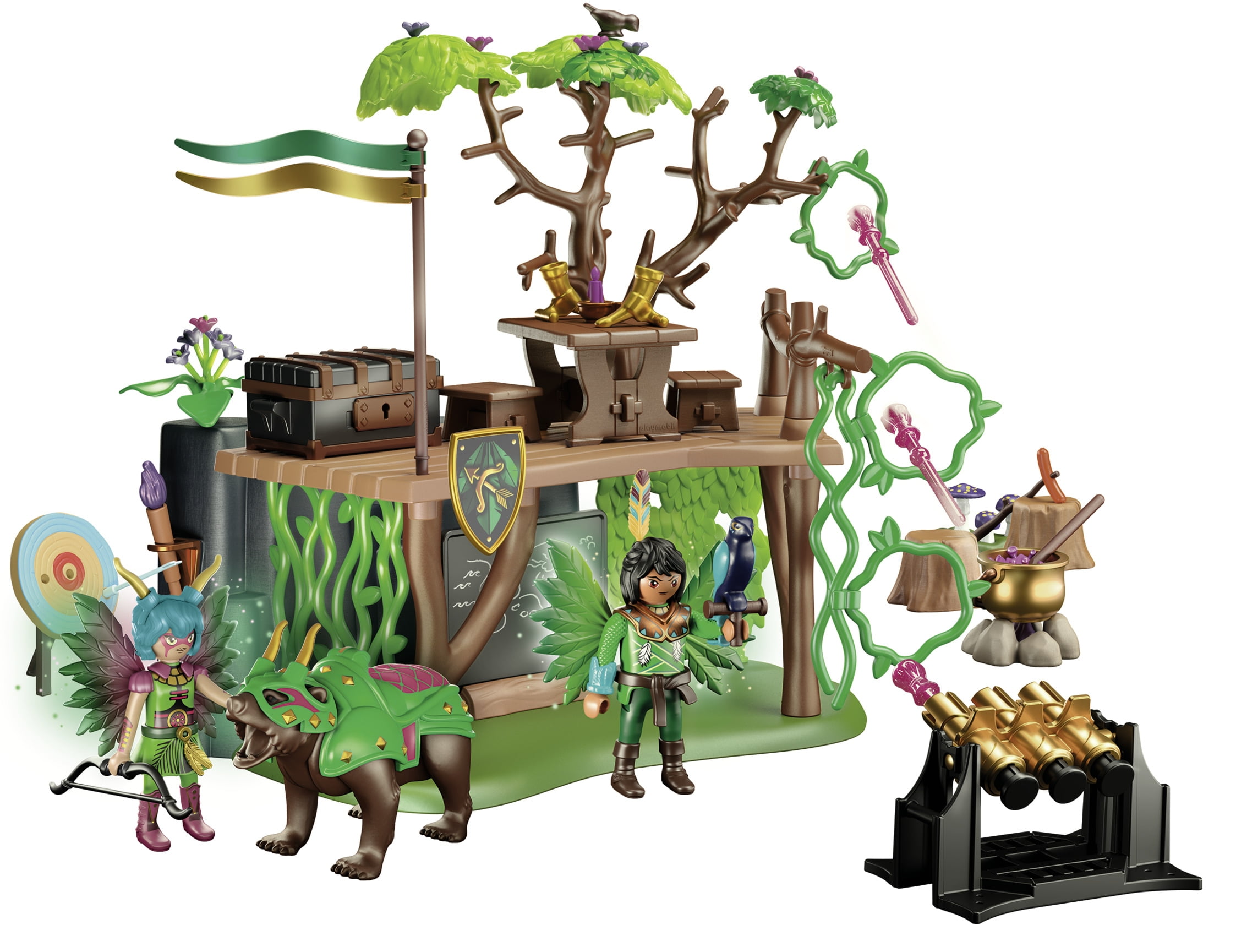 2021) 70804 Ayuma Forest Fairy with Tree Hut Playmobil REVIEW 