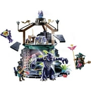 PLAYMOBIL Violet Vale Demon Lair Action Figures, Includes 2 Dark Magicians, Dungeon, and Accessories