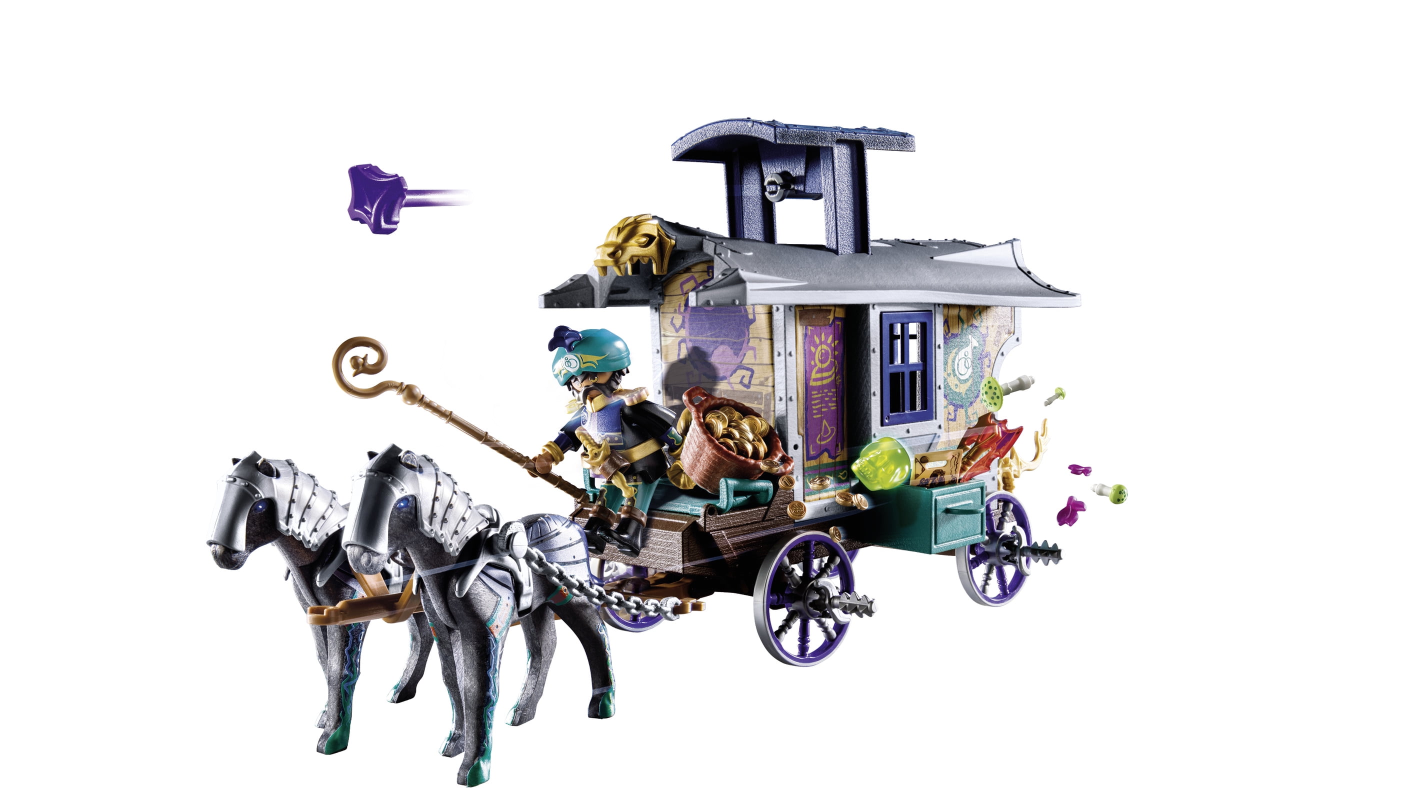 Playmobil 123 enfant violet