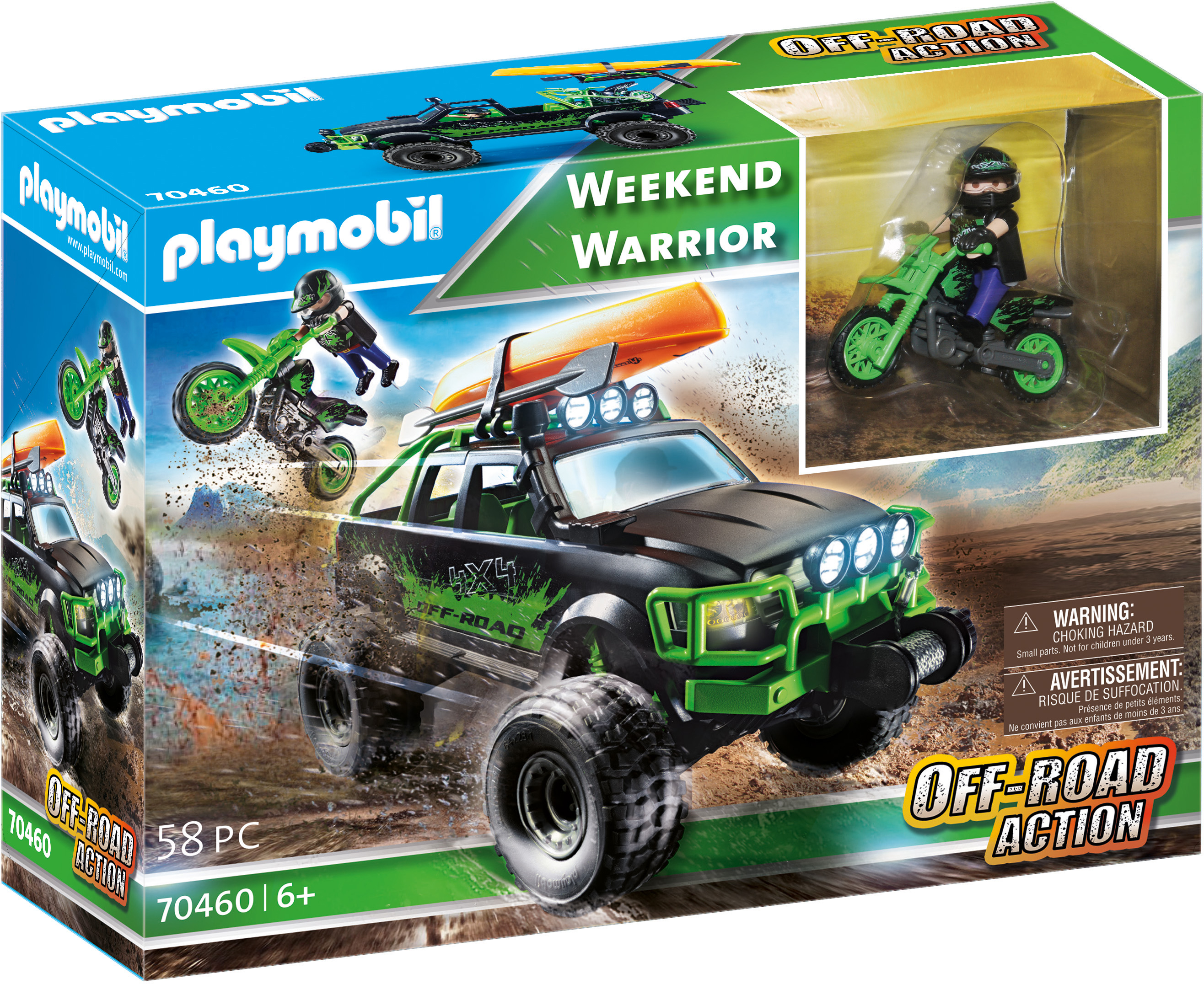 ミリタリー playmobil special Playmobil Weekend Warrior Off-Road Action